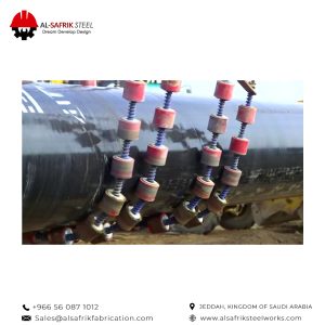 Pipe support in KSA